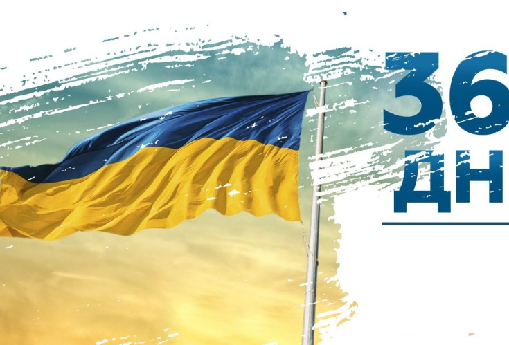 365 днів війни, 365 днів незламності, 365 днів болю, 365 днів сліз, 365 днів втрат, 365 днів віри та надії.